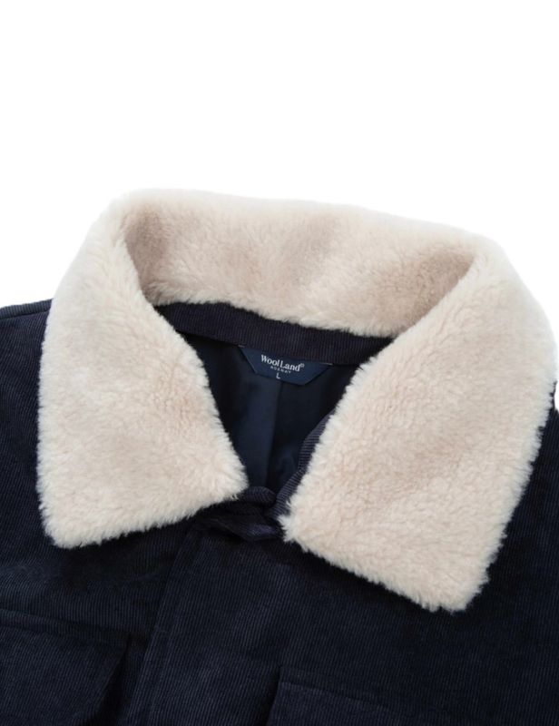 Eidselva Cord Jacket Man Dark Blue