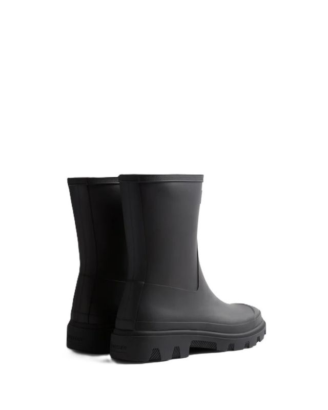 Unisex Downpour Short Boot Black