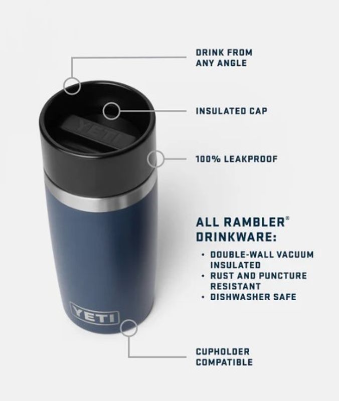 Rambler 12 oz (355 ml) Travel Bottle White