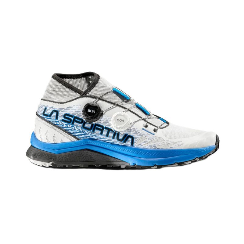 Jackal II BOA Løpesko White / Electric Blue