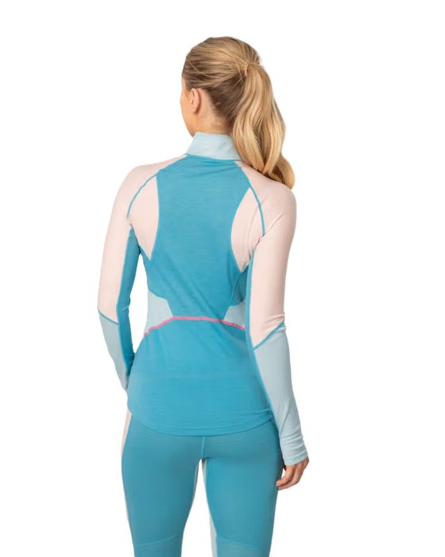 Alma Half Zip Blue Lagoon