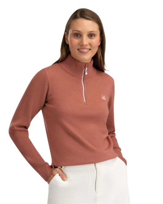 Hovedbilde Skudeneshavn Sweater Woman Burned Rose 