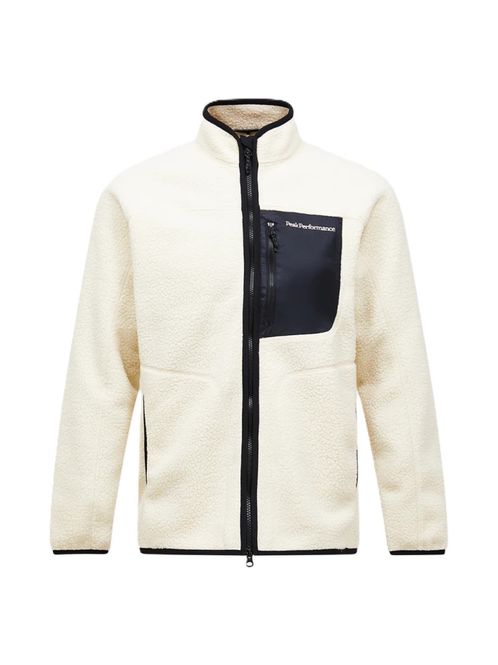 Hovedbilde M NatureRush Pile Zip Jacket Sand Fog / Black