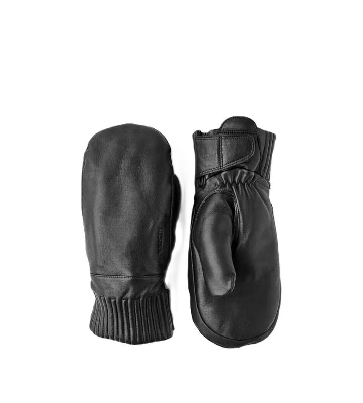 Idre Wool Mitt Black