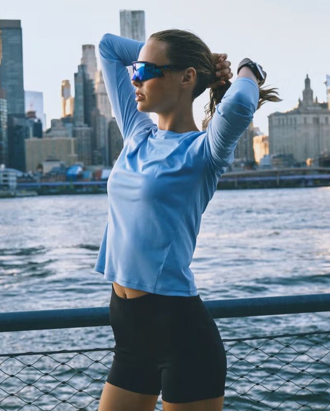 Energy Long Sleeve Light Blue