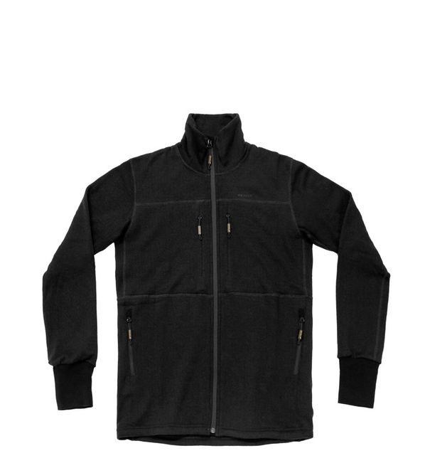Hovedbilde Egga Grid Merino Jacket Man Caviar