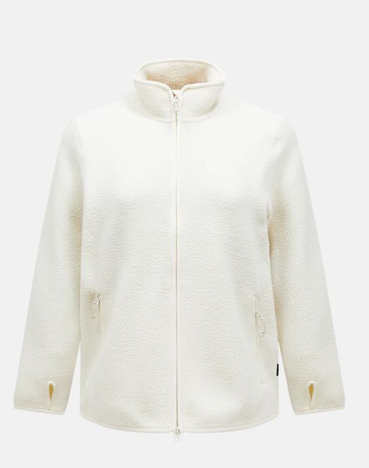 Hovedbilde PEAK PERFORMANCE W PILE ZIP JACKET VINTAGE WHITE