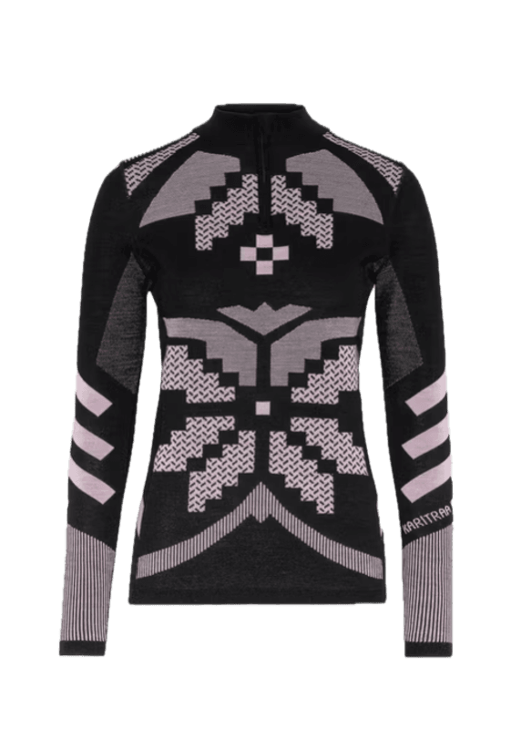Faith Half Zip Black