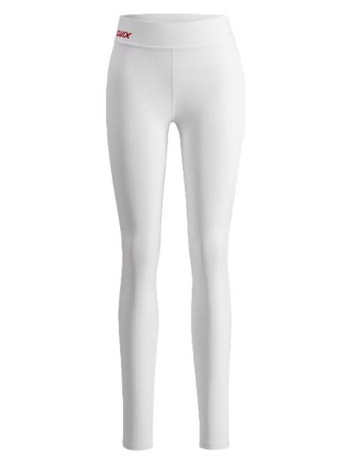 Hovedbilde RaceX Classic High Waist Pants W Bright White / Swix Red