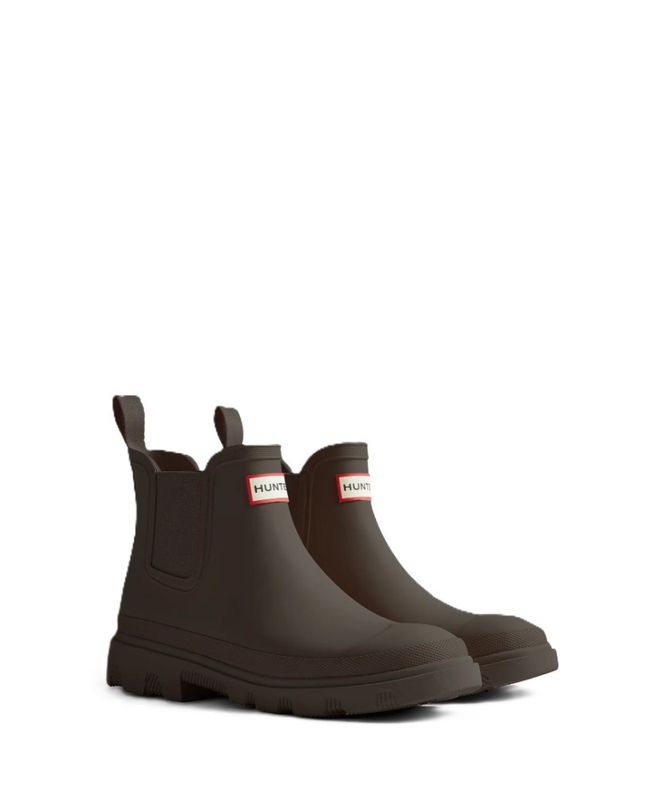 Unisex Downpour Chelsea Boot Chocolate Brown