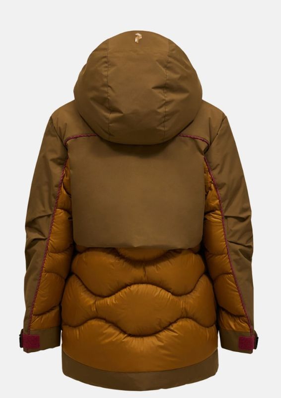 W Infusion Helium Down Parka Meadow Moss