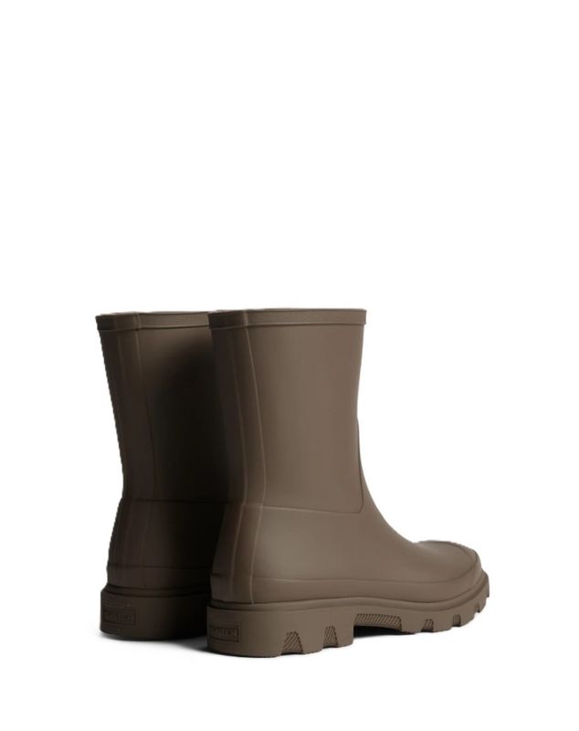 Unisex Downpour Short Boot Chocolate Brown
