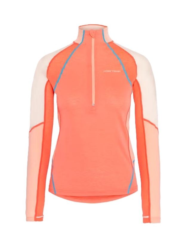 Alma Half Zip Coral