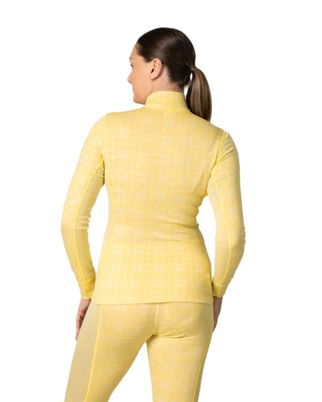Rose Half Zip Yellow