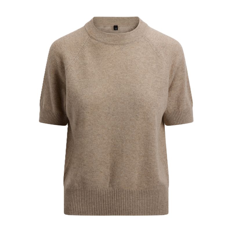 Jennifer Cashmere Shirt Dark Beige