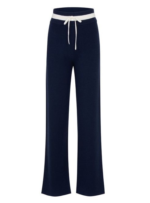 Hovedbilde WOOLLAND HEMSEDAL STRIKKET ULLBUKSE DAME BLUE INK