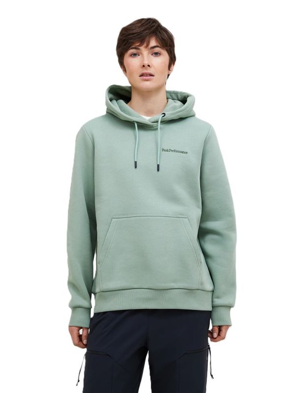 W Original Small Logo Hood Green Valley