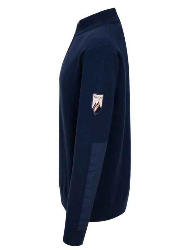 Tydal Knitted Sweater 1/2 Zip Dark Blue