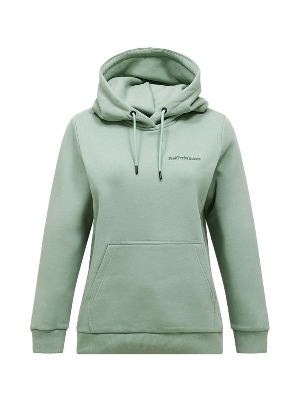 W Original Small Logo Hood Green Valley